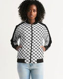 N MONOGRAM BOMBER