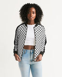 N MONOGRAM BOMBER