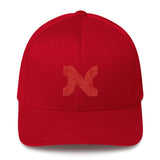 FLEXFIT EMBROIDERED RED N