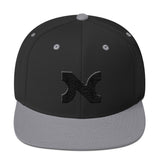 SNAPBACK 3D-EMBROIDERED BLACK N