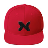 SNAPBACK 3D-EMBROIDERED BLACK N