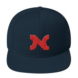 SNAPBACK 3D-EMBROIDERED RED N