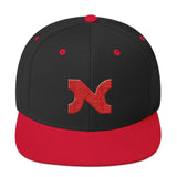 SNAPBACK 3D-EMBROIDERED RED N