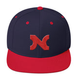 SNAPBACK 3D-EMBROIDERED RED N