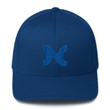 FLEXFIT EMBROIDERED BLUE N