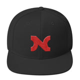 SNAPBACK 3D-EMBROIDERED RED N