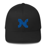 FLEXFIT EMBROIDERED BLUE N