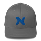 FLEXFIT EMBROIDERED BLUE N