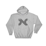 PULLOVER HOODIE GREY N LOGO